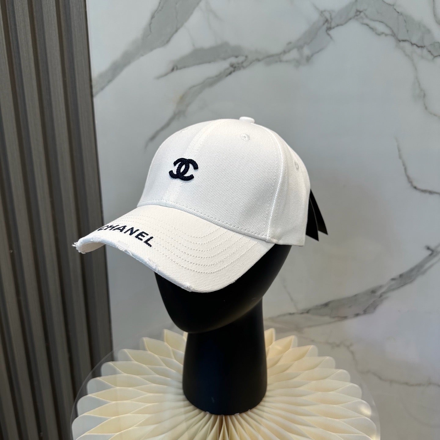 Washed Cotton Embroidered Letter Baseball Cap Women Hat