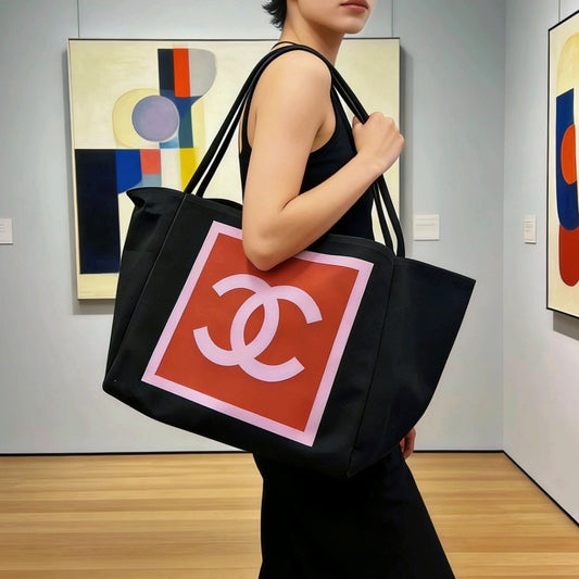 Oversized Large Capacity Canvas Tote Bag Shoulder Bag