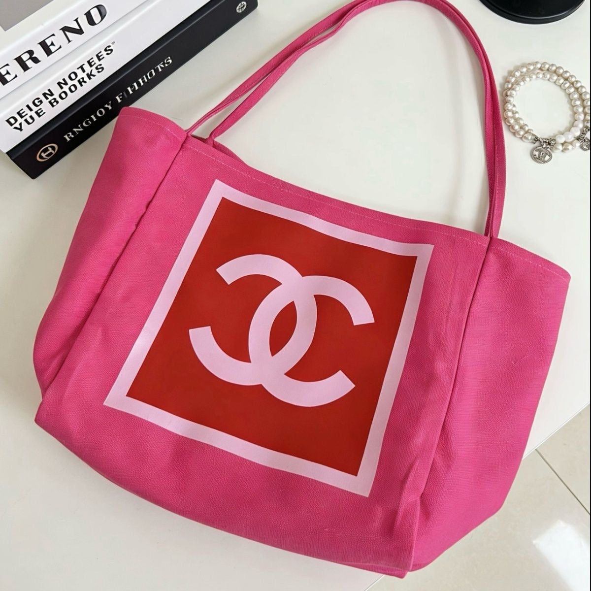 Oversized Large Capacity Canvas Tote Bag Shoulder Bag